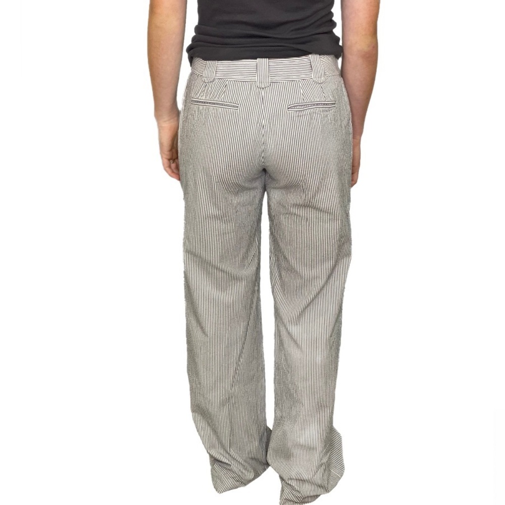 ANN TAYLOR LOFT 0L “Julie” Pin Stripe Pant Trouser - Picture 4 of 5
